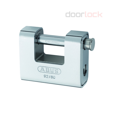 Навесной замок ABUS 92/80 MONOBLOCK C/EFSPP