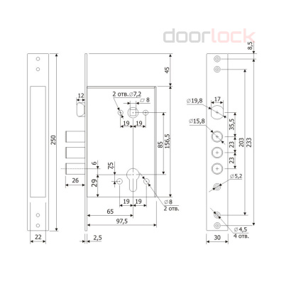 Замок ГАРДИАН  32.11