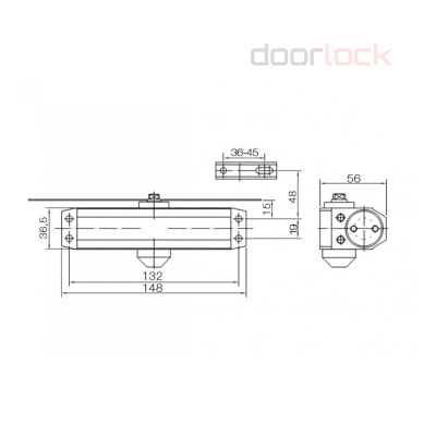 Доводчик DOORLOCK SMART