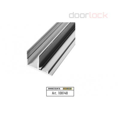 Створочный профиль притворочный GEZE SlimdriveSL B=61мм (до 5100 мм)