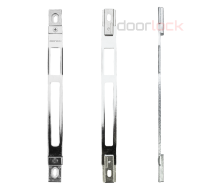 Запорная планка DL P21/245/AD Ni никелированная регулируемая, для профильных замков 