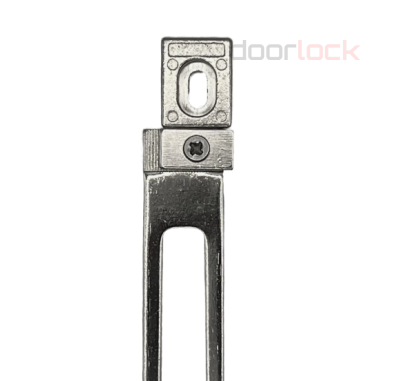 Запорная планка DL P21/245/AD Ni никелированная регулируемая, для профильных замков 