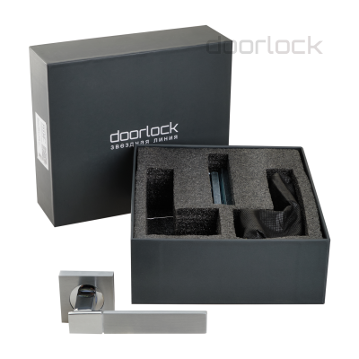 Ручка DL Звездная линия Blazar M011 SCB/OC (матированный/полированный хром)