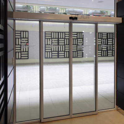 Комплект из 2-х створок GEZE для прохода до 1570-2300 мм, для стекла толщиной 10 мм, без стекла, разобранная