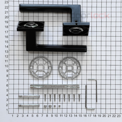 Ручка дверная DOORLOCK Stone A43S Slim